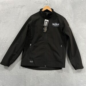 Dri-Duck Acceleration Softshell Jacket Men's Medium Black Saddle‎ DDX New